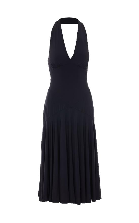 26SS 마이클 코어스 미디 원피스 MS683COH6J 001 Black