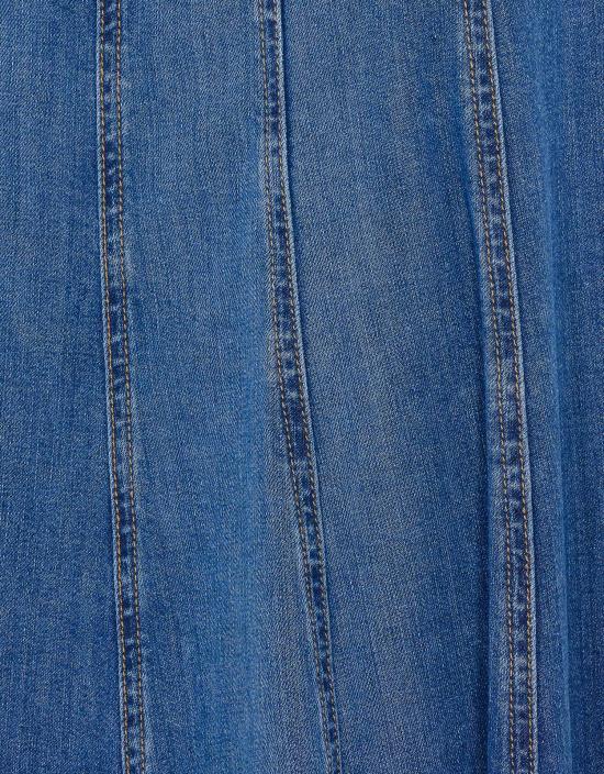 26SS 리우조 미디 스커트 UA6085D0275 79018 Blue - LIU JO