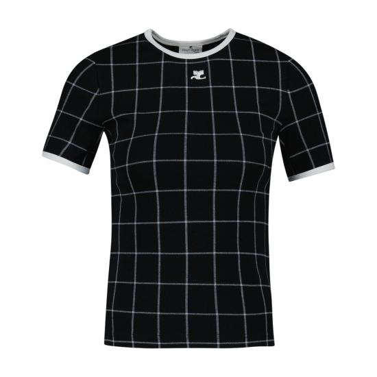 26SS 쿠레쥬 반팔 티셔츠 226JTS017JS0298 9901 multicolor