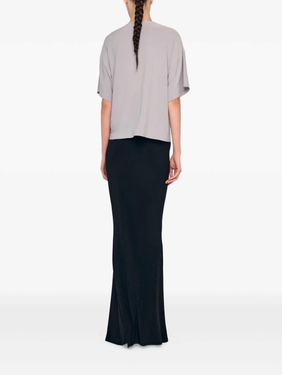 26SS 노마카말리 탑 KK4256PLT05024 GREY - NORMA KAMALI