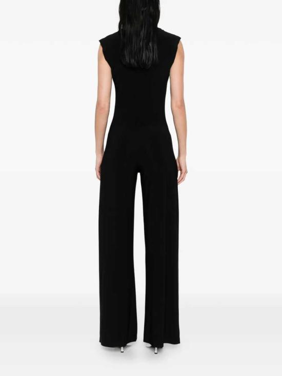 26SS 노마카말리 스트레이트 팬츠 KK425JPL304001 BLACK - NORMA KAMALI