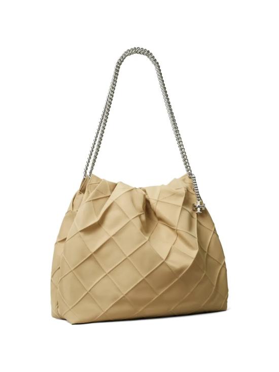 26SS 토리버치 플래밍 나일론 호보백 176707250 Beige - TORY BURCH