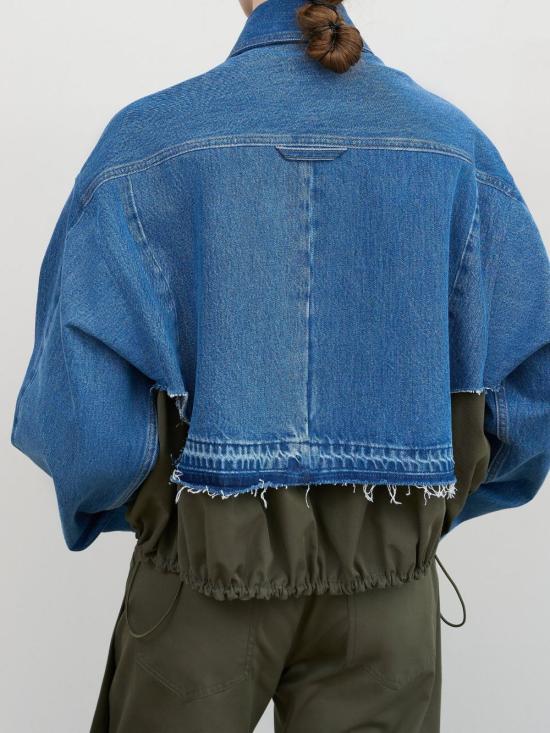 26SS LITKOVSKA 데님 자켓 J17MSS26NAVYBLUEKHAKI Green - OTHER BRANDS