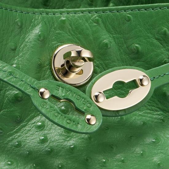26SS 자넬라토 토트백 068980S2230000 Z0496 GREEN - ZANELLATO