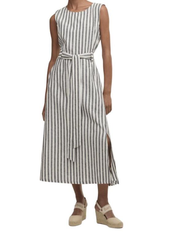 26SS 바버 미디 원피스 LDR0984 NY99 DARK NAVY STRIPE - BARBOUR