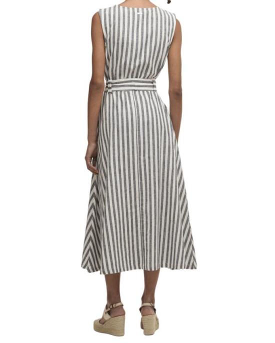 26SS 바버 미디 원피스 LDR0984 NY99 DARK NAVY STRIPE - BARBOUR