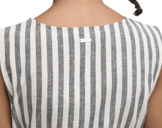 26SS 바버 미디 원피스 LDR0984 NY99 DARK NAVY STRIPE - BARBOUR