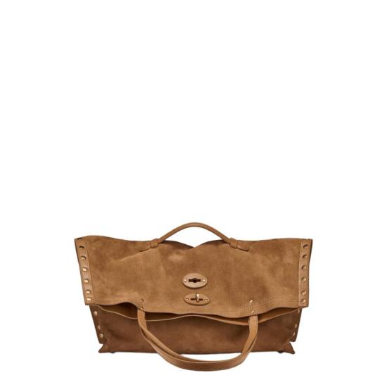 26SS 자넬라토 토트백 070820M2270000 Z0248 BROWN - ZANELLATO