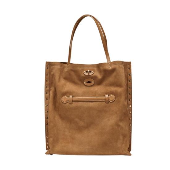26SS 자넬라토 토트백 070820M2270000 Z0248 BROWN
