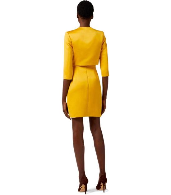 26SS 엘리자베타프랜치 숏 원피스 TB00161E2 EV4 40 Yellow - ELISABETTA FRANCHI