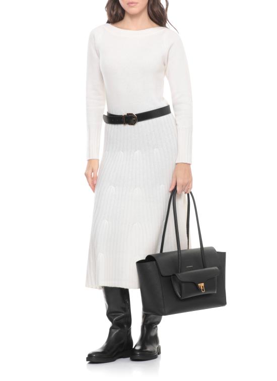 26SS 코치넬리 숄더백 E1T8A110201 DOUBLE BEAT001 Black - COCCINELLE