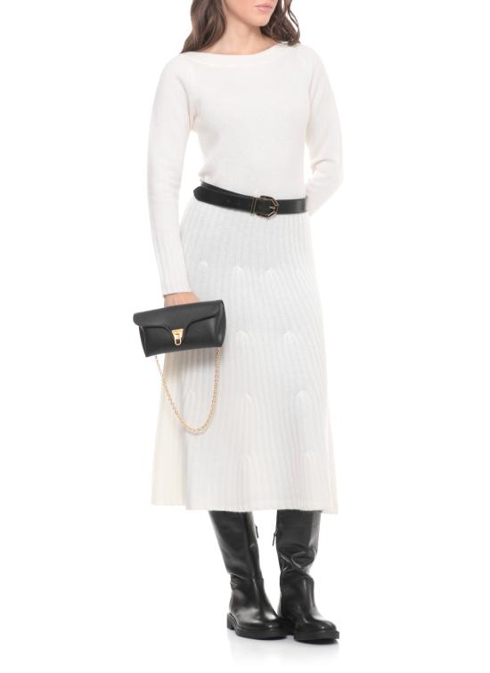 26SS 코치넬리 숄더백 E1T8A110201 DOUBLE BEAT001 Black - COCCINELLE