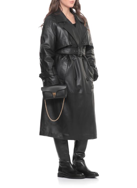 26SS 코치넬리 숄더백 E1T8A180201 DOUBLE BEAT001 Black - COCCINELLE