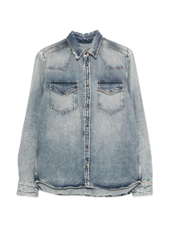 26SS 나인인더모닝 데님 셔츠 9SS26TB01TOBIAZ17 DLL226 Blue