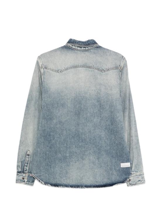 26SS 나인인더모닝 데님 셔츠 9SS26TB01TOBIAZ17 DLL226 Blue - NINE IN THE MORNING