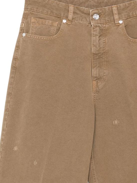 26SS 나인인더모닝 스트레이트 팬츠 9SS26SOF05SOFYV44 TORTORA Brown - NINE IN THE MORNING