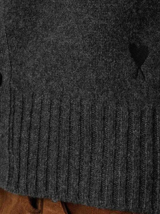 25FW 아미 ADC 캐시미어 가디건 FKC364005020 Grey - AMI