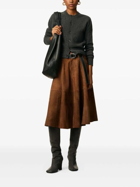 25FW 아미 ADC 캐시미어 가디건 FKC364005020 Grey - AMI