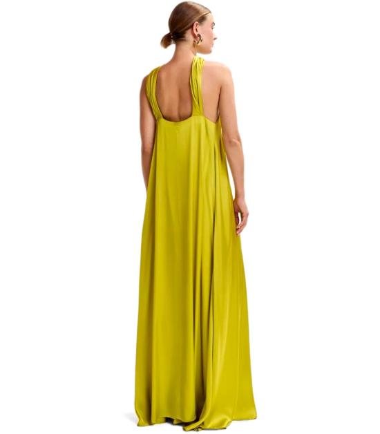 26SS 에센셜앤트워프 롱 원피스 JAYCEE YO31 34 Green - ESSENTIEL ANTWERP