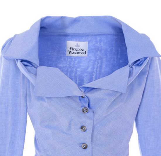 26SS 비비안웨스트우드 셔츠 15010061 W01ESK403 Blue - VIVIENNE WESTWOOD