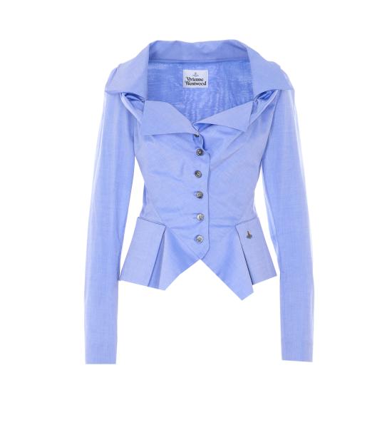 26SS 비비안웨스트우드 셔츠 15010061 W01ESK403 Blue