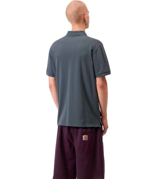 26SS 칼하트 WIP 숏슬리브 체이스 피케 폴로 I023807 3LPXX S Blue - CARHARTT WIP