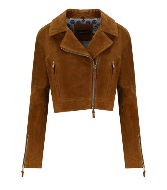 26SS MYSKIN 무스탕 MY2222BIS 40 Brown