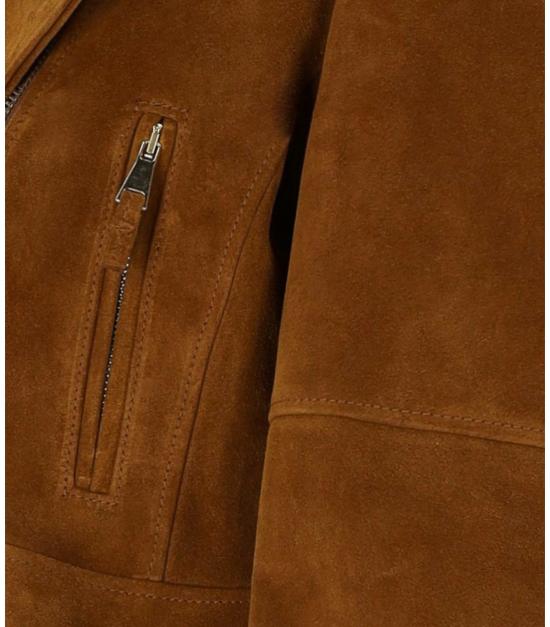 26SS MYSKIN 무스탕 MY2222BIS 40 Brown - MYSKIN