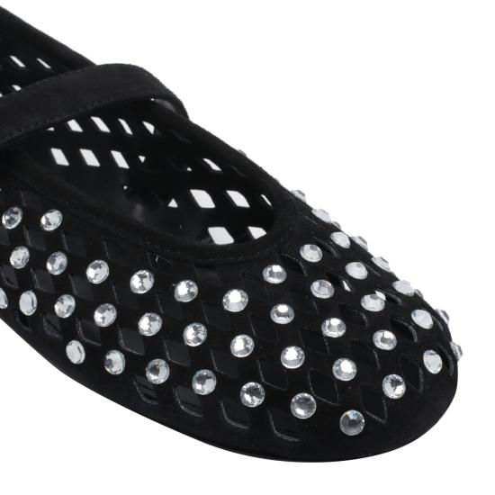 26SS 스티브매든 플랫 슈즈 RERUN BLACK Black - STEVE MADDEN