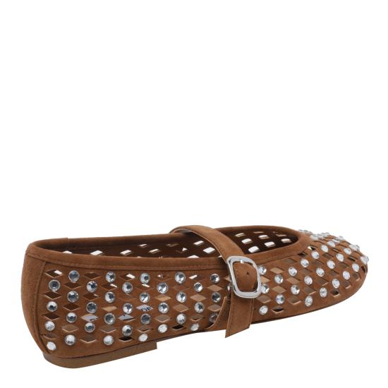 26SS 스티브매든 플랫 슈즈 RERUN CHESNUT Brown - STEVE MADDEN