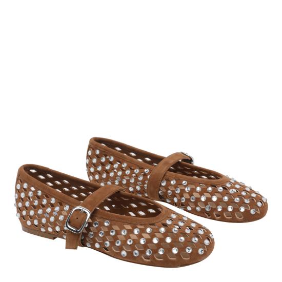 26SS 스티브매든 플랫 슈즈 RERUN CHESNUT Brown - STEVE MADDEN
