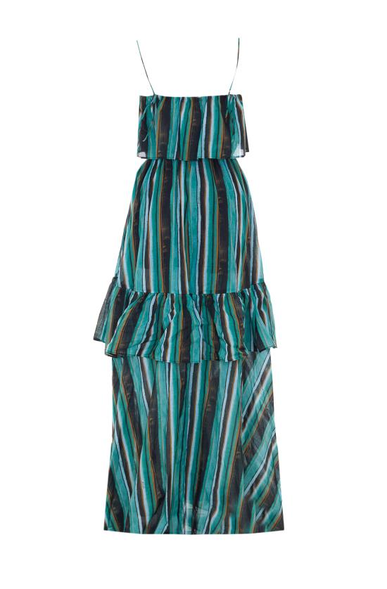 26SS 핑코 미디 원피스 106878 A3CHSD3 Green - PINKO