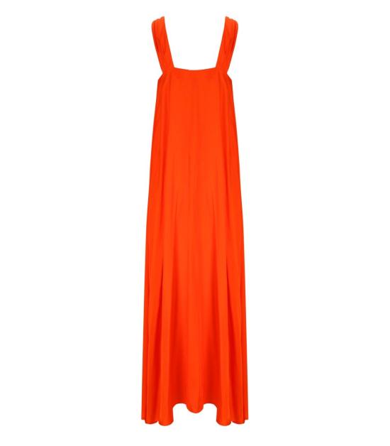 26SS 에센셜앤트워프 롱 원피스 JAYCEE FG12 34 Orange - ESSENTIEL ANTWERP