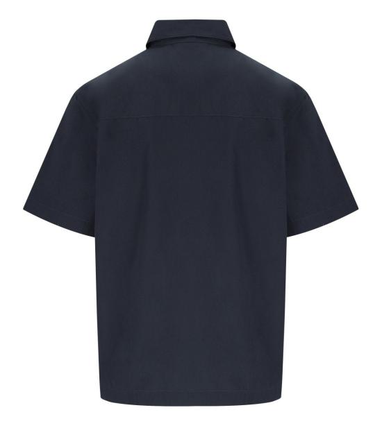 26SS 칼하트 WIP 숏슬리브 포스탈 집 셔츠 I036189 28JXX S Blue - CARHARTT WIP