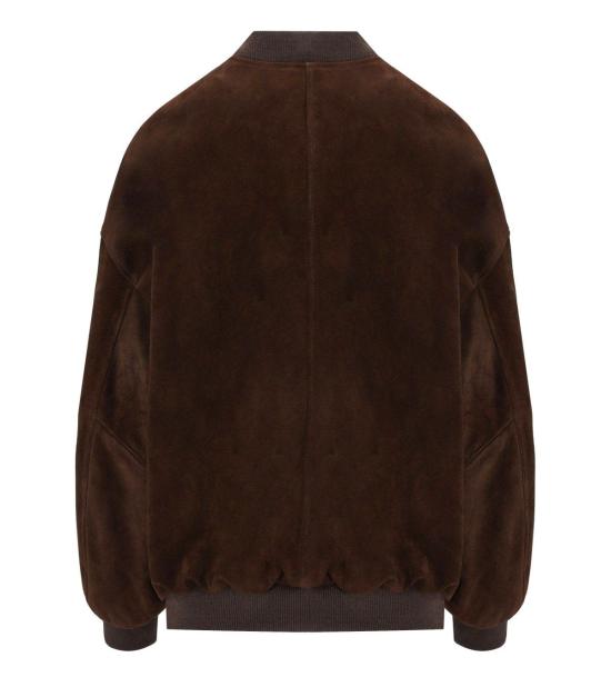 26SS MYSKIN 봄버 자켓 MY2193 40 Brown - MYSKIN