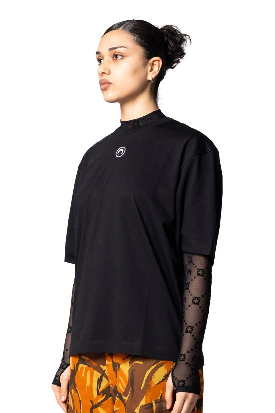 26SS 마린세르 반팔 티셔츠 MTT077ACJER0009 BK99 - MARINE SERRE