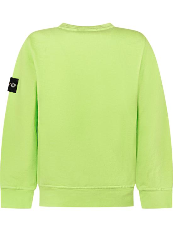 26SS [키즈] 스톤 아일랜드 니트/스웻셔츠 L1S166100005S0040 V005F LIME - STONE ISLAND
