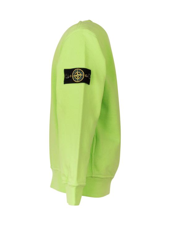 26SS [키즈] 스톤 아일랜드 니트/스웻셔츠 L1S166100005S0040 V005F LIME - STONE ISLAND