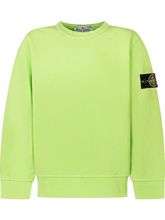 26SS [키즈] 스톤 아일랜드 니트/스웻셔츠 L1S166100005S0040 V005F LIME