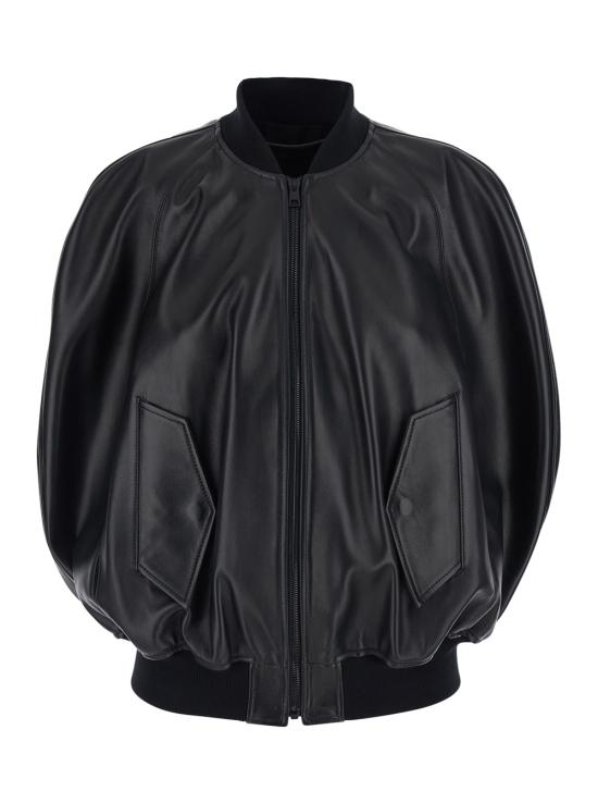 26SS 발렌시아가 케이프 872003TUS111000 Black