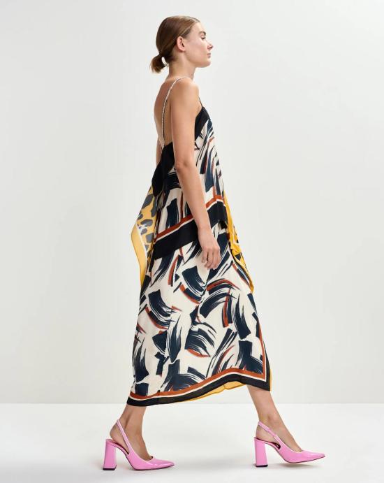 26SS 에센셜앤트워프 미디 스커트 JUANITA J2YO Combo2 yellow ocher - ESSENTIEL ANTWERP