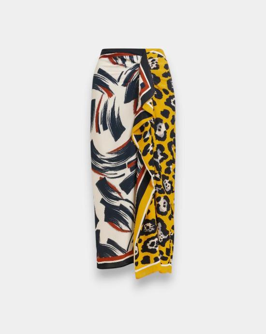 26SS 에센셜앤트워프 미디 스커트 JUANITA J2YO Combo2 yellow ocher