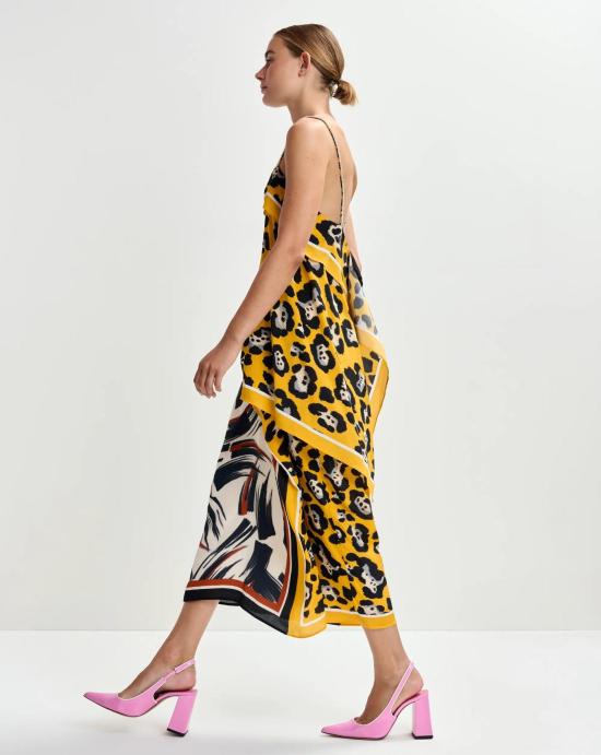 26SS 에센셜앤트워프 미디 스커트 JUANITA J2YO Combo2 yellow ocher - ESSENTIEL ANTWERP