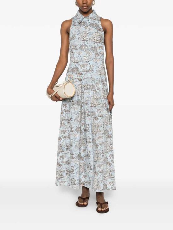 26SS 스타우드 롱 원피스 R26R2306SP SKY TOILE SKTL - STAUD