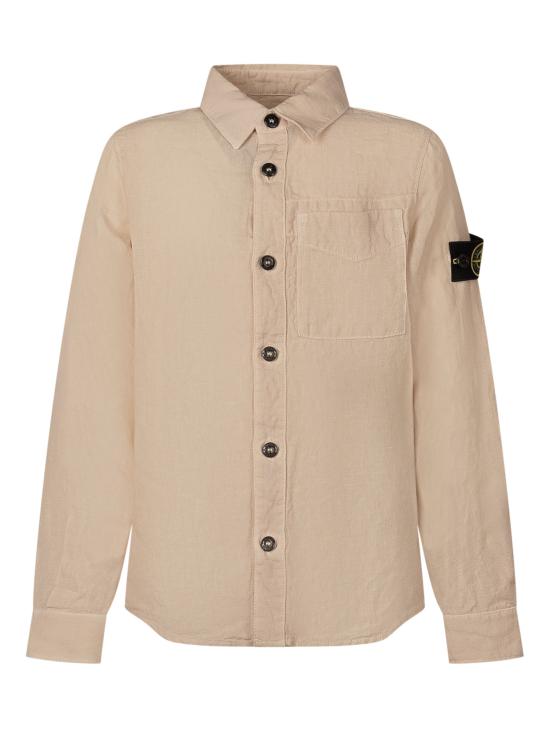 26SS [키즈] 스톤 아일랜드 셔츠 L1S161100003S0145 V0097 PLASTER