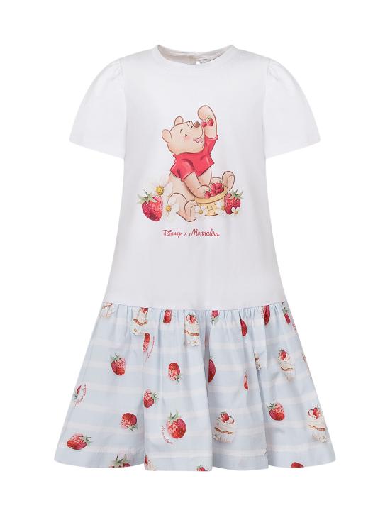 26SS [키즈] 모나리자 원피스 31G9167201 9952 BIANCO AZZURRO