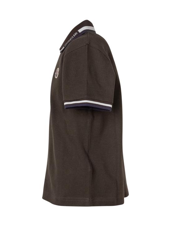 26SS [키즈] 몽클레어 폴로 셔츠 L19548A000128496W 830 VERDE - MONCLER