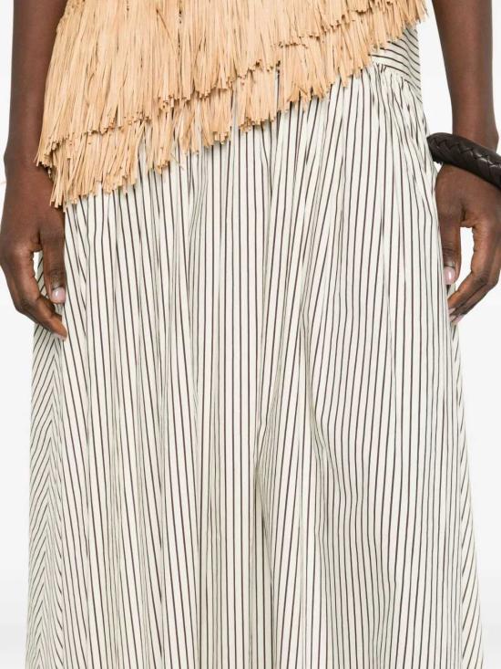 26SS 스타우드 롱 스커트 R26R6148YP IVO DARK OAK MICR ST IDMS - STAUD