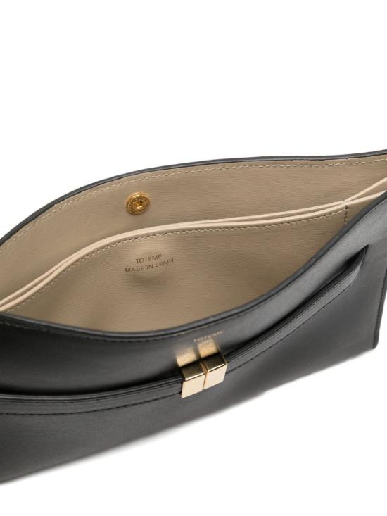 26SS 토템 숄더백 261WAM0052LE0025 001 Black - TOTEME