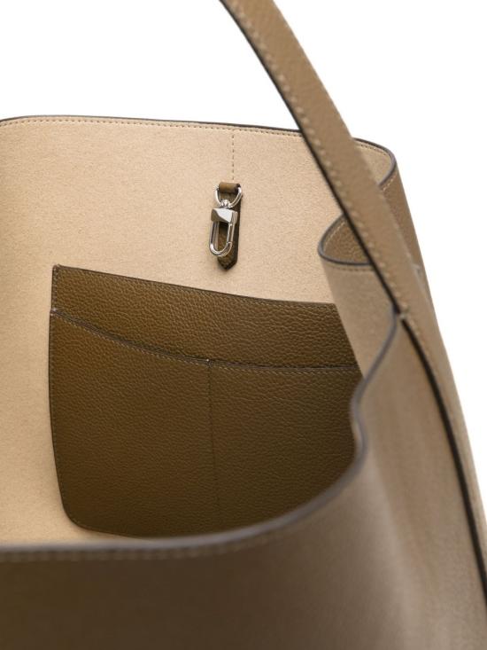 26SS 토템 토트백 234WAL853LE0030 356 Dark taupe - TOTEME